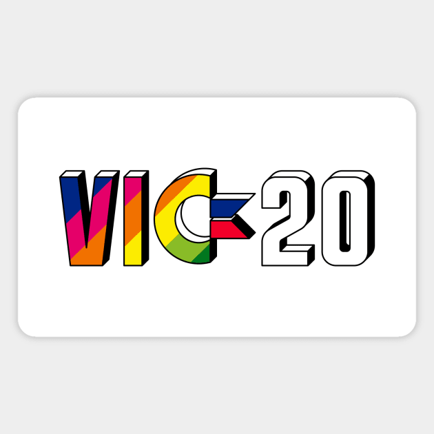 Commodore VIC-20 - Version 1 Magnet by RetroFitted